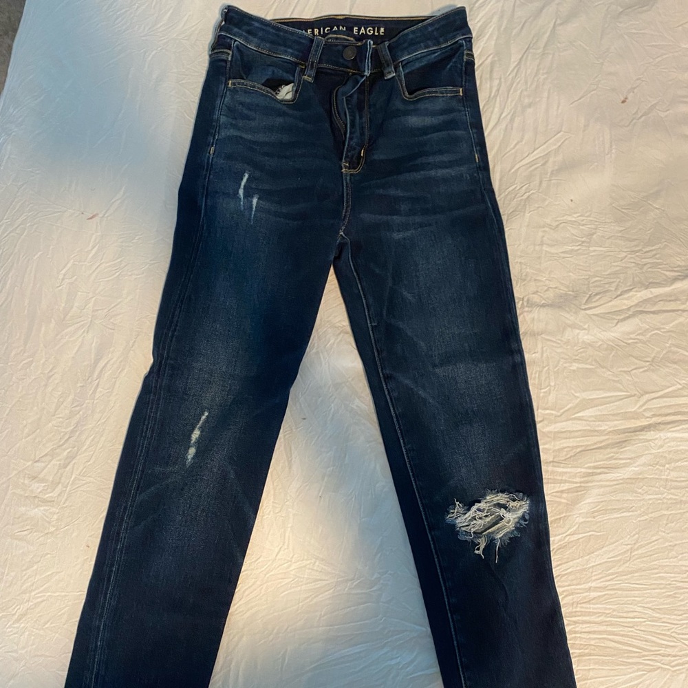 American Eagle size 4 regular high rise stretch jeggings